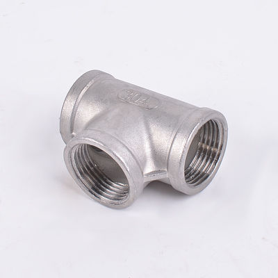 Pipe en acier inoxydable sanitaire en rouleau de tête de code de coulée femme Tee en 201 304