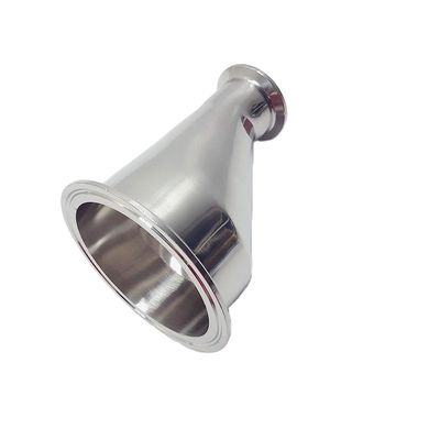 Sanitaire 304 316L en acier inoxydable Tri Clamp Connection Réducteur excentrique/Pipes laitières0