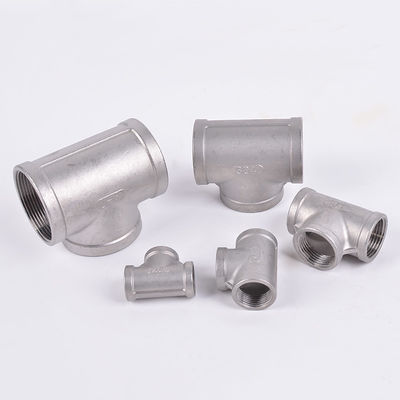 Pipe en acier inoxydable sanitaire en rouleau de tête de code de coulée femme Tee en 201 304