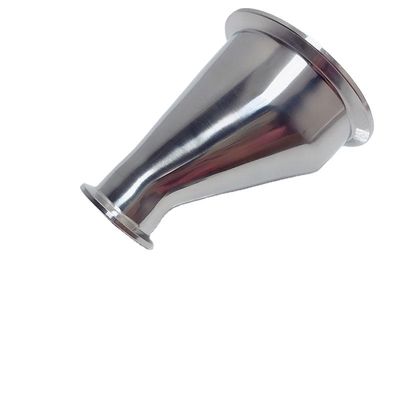 Sanitaire 304 316L en acier inoxydable Tri Clamp Connection Réducteur excentrique/Pipes laitières0