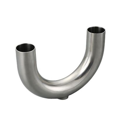 RTS Sanitaire 304 316L T-shirt en acier inoxydable U-type pour l'argent hygiénique de qualité 1/2'-12.0