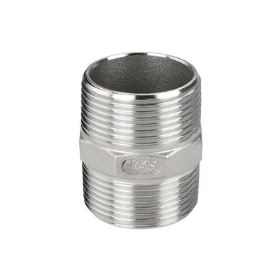 1/4''-4.0' Sanitaire en acier inoxydable mâle hexadecimal pour applications de coulée