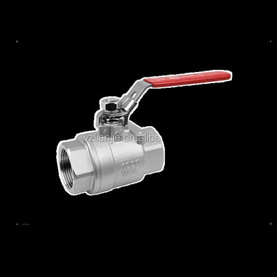 Ventilateurs à billes filetées DN8-DN100 PN63 DIN3202-M3 en acier inoxydable 304 316 2PC pour l'eau