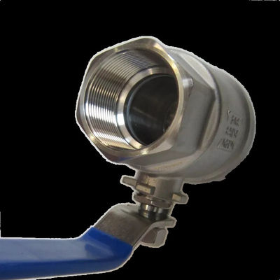 Ventilateurs à billes filetées DN8-DN100 PN63 DIN3202-M3 en acier inoxydable 304 316 2PC pour l'eau