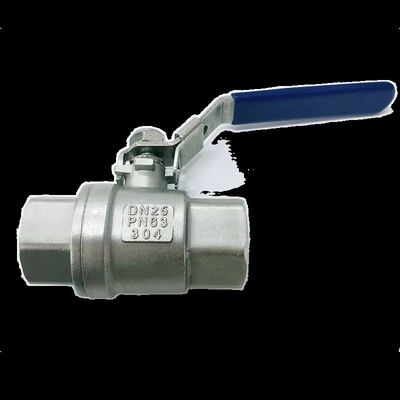 Ventilateurs à billes filetées DN8-DN100 PN63 DIN3202-M3 en acier inoxydable 304 316 2PC pour l'eau