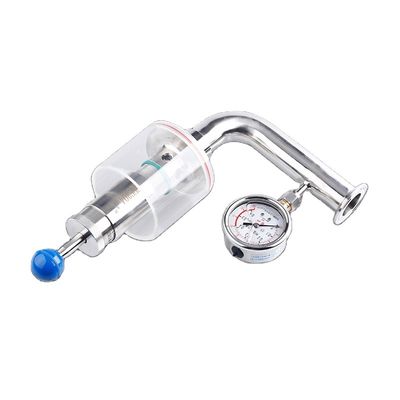 Ventilateur d'échappement sanitaire en acier inoxydable 304/316 de type sécurité L pour réservoir de fermentation de bière