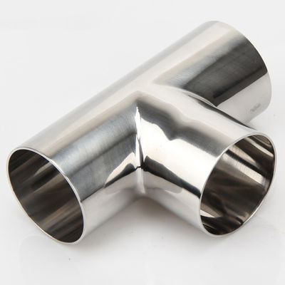 DN15-DN300 Sanitaire de qualité alimentaire en acier inoxydable Sanitaire soudure/clampe égale Tee SS304 316L