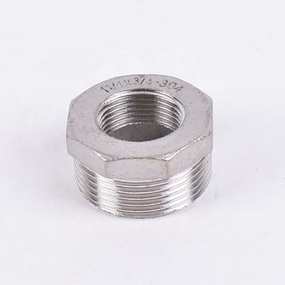 Acier inoxydable forgé 201 304 Pipe Fitting Hex Bushing Core Bushing Femme mâle joint de fil