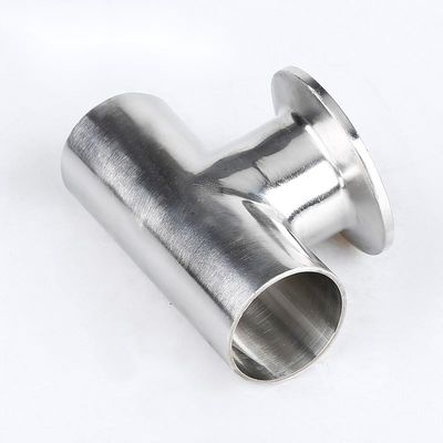 SS304 316L Tri-clampe équivalente à la tuyauterie pour connexions de tuyauterie rationalisées