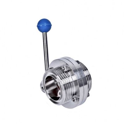 Ventilateur papillon en acier inoxydable sanitaire 304 316L pour les produits pharmaceutiques facile à installer