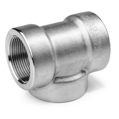 Acier inoxydable 304 316 316L 3000 LB 6000LB Tee forgé pour raccords de tuyauterie haute pression