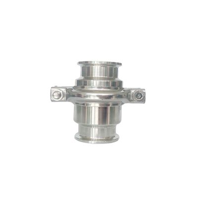 Ra0.8 Ventilateur de contrôle sans retour à la surface en acier inoxydable sanitaire personnalisé 304 316L