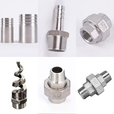 Hexagone tête ronde code argent JUFENG fil de tuyau d'ajustement Essayez avec un échantillon