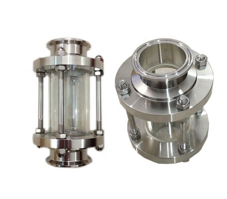 Clampe en acier inoxydable sanitaire 304 316L/solde Tubulaire à vue pour réservoir de bière