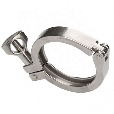Clampes à broche unique en acier inoxydable de qualité alimentaire pour les sanitaires à pression maximale de 10 bar 145 PSI