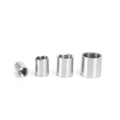 Pièces de raccordement en acier inoxydable argenté, raccordement à fil complet, pour le secteur général, en SS201/304/316