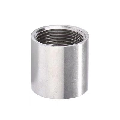 Pièces de raccordement en acier inoxydable argenté, raccordement à fil complet, pour le secteur général, en SS201/304/316