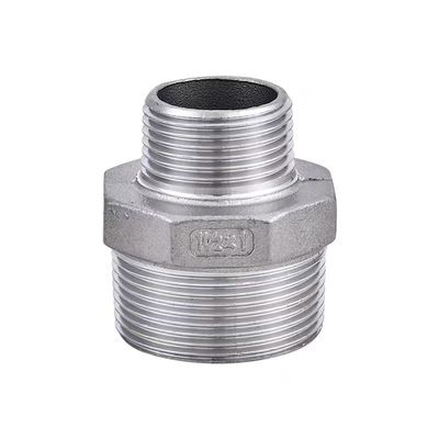 Pièces de tuyauterie en acier inoxydable pour tuyauterie filetée en 201 304 316 NPT BSPT DIN