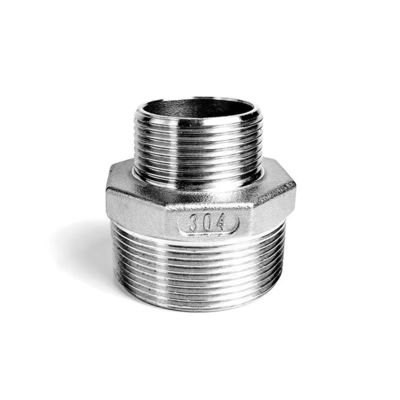 Pièces de tuyauterie en acier inoxydable pour tuyauterie filetée en 201 304 316 NPT BSPT DIN