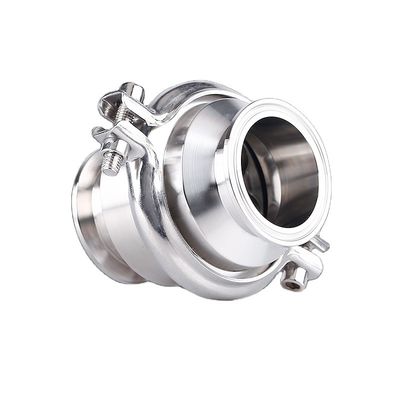 DN15-DN200 en acier inoxydable sanitaire 304/316L Tri-clampe soupape de contrôle