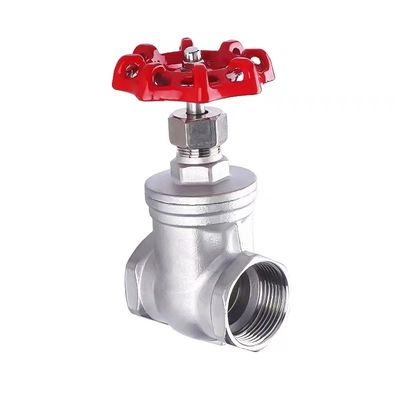 CF8 Valve de sortie manuelle à fil interne pour l'huile gazeuse à eau DN5-DN200 Code de tête cylindrique