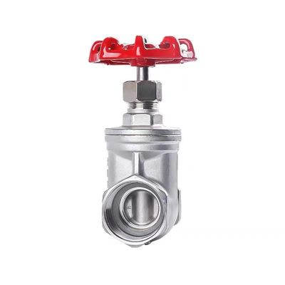 CF8 Valve de sortie manuelle à fil interne pour l'huile gazeuse à eau DN5-DN200 Code de tête cylindrique