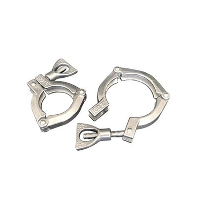 WENZHE Ss304 316L en acier inoxydable 3Pc tuyau rapide Tri pince à trois pièces Ferrul pince