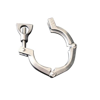 WENZHE Ss304 316L en acier inoxydable 3Pc tuyau rapide Tri pince à trois pièces Ferrul pince