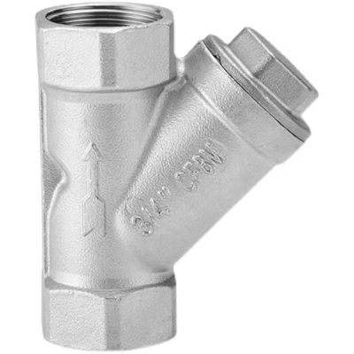 WZ SS316 304 filtrage professionnel en acier inoxydable de type Y pour le filtre à eau à conduites égales
