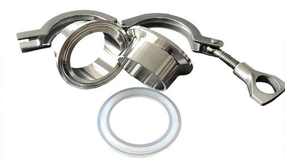 Pipe de produits laitiers sanitaires en acier inoxydable de qualité alimentaire avec certification ISO 9001
