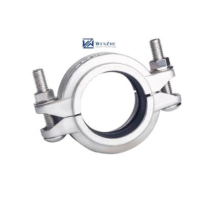 Acier inoxydable forgé 304 316 316L à haute pression, câble de joint de tube à rainures 1 "-4" DN25-DN100