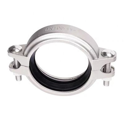 Acier inoxydable forgé 304 316 316L à haute pression, câble de joint de tube à rainures 1 "-4" DN25-DN100