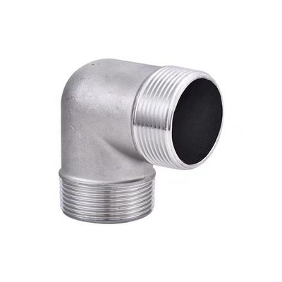 WZ SS 201 304 316 NPT/BSPT/BSPP 90 degrés tube à coude avec fil mâle/femelle