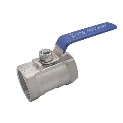 CF8 CF8M en acier inoxydable 201 304 316 1PC 2PC 3 PC 1000WOG soupape à bille filetée BSP NPT