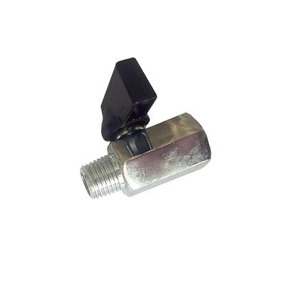 Mini soupape à bille en laiton BSP mâle à femelle petite soupape d'arrêt 1/8 "à usage général