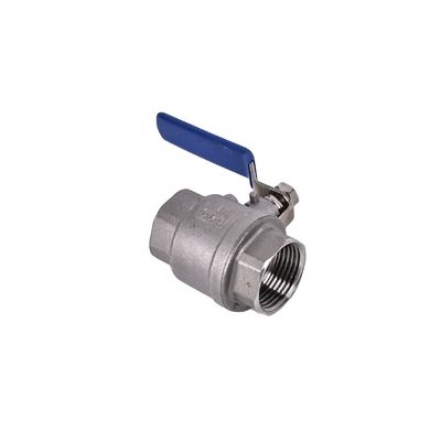 Valve à bille manuelle en acier inoxydable 201/304 2PC pour applications industrielles lourdes