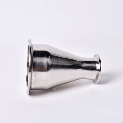 Réducteur concentrique à tri-clampe en acier inoxydable pour équipement chimique 304 316L