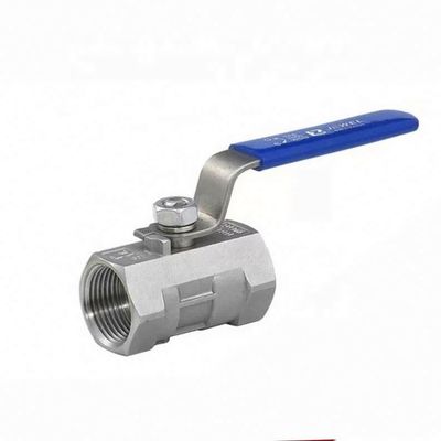 Valve à bille manuelle en acier inoxydable 304 316L pour l'eau