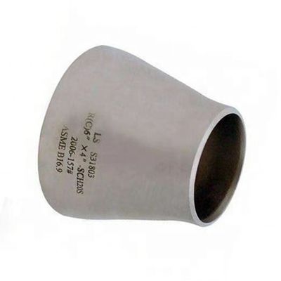 Acier inoxydable 304 316 316L réducteur excentrique concentrique DN25-DN100 argent 1/4'-40