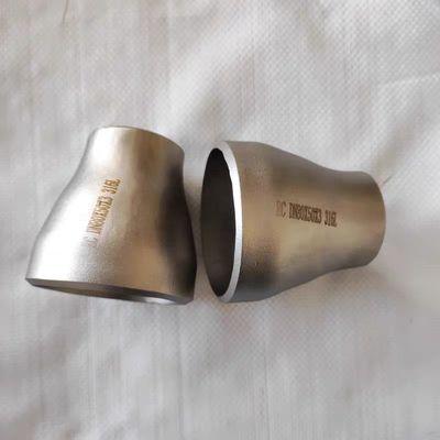 Acier inoxydable 304 316 316L réducteur excentrique concentrique DN25-DN100 argent 1/4'-40