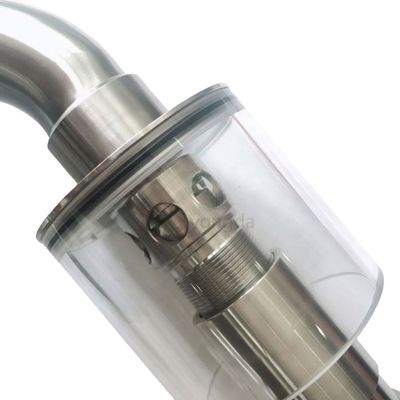 SS 304 316L Valve de décharge de contrôle de la sécurité de la pression avec connexion de bout de pince