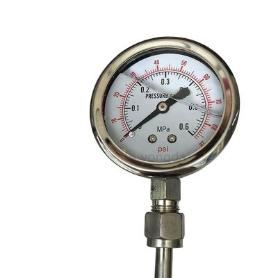 SS 304 316L Valve de décharge de contrôle de la sécurité de la pression avec connexion de bout de pince
