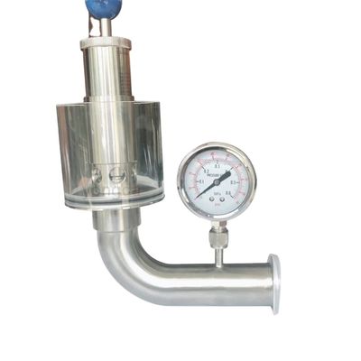 Valve de décharge de contrôle de la sécurité de la pression en acier inoxydable avec port de taille 1.0-2.0