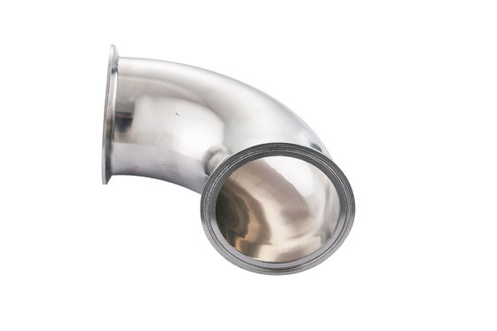 Coulée d'acier inoxydable sanitaire 304 316L Tri-clampe Installation rapide et soudage