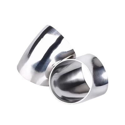 L'acier inoxydable standard ANSI 304 316 316L soudé pour l'hygiène avec courbure de coude 45 degrés 15-325