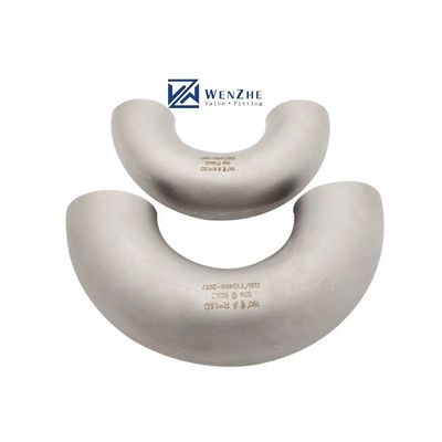 Coude soudé à 180 degrés en acier inoxydable 304 316 316L pour des tuyaux de taille égale 1/4''-4.0