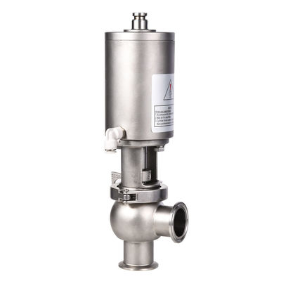 WZ sanitaire en acier inoxydable 3 voies pneumatique arrêt de retour de soupape pour vos besoins