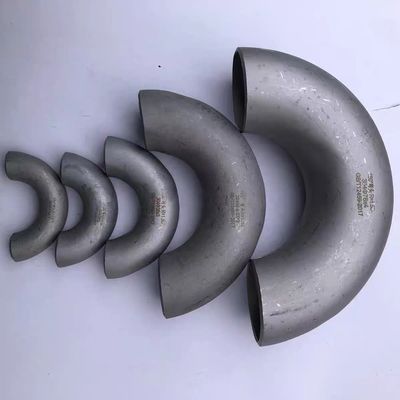 Coude soudé à 180 degrés en acier inoxydable 304 316 316L pour des tuyaux de taille égale 1/4''-4.0