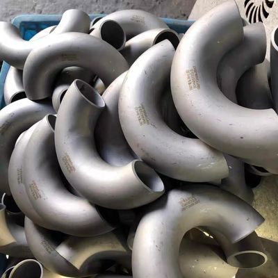 Coude soudé à 180 degrés en acier inoxydable 304 316 316L pour des tuyaux de taille égale 1/4''-4.0