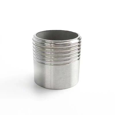 Acier inoxydable NPT DIN BSP Tête à filetage mâle 1/8"-4" pour raccords de tuyauterie égaux